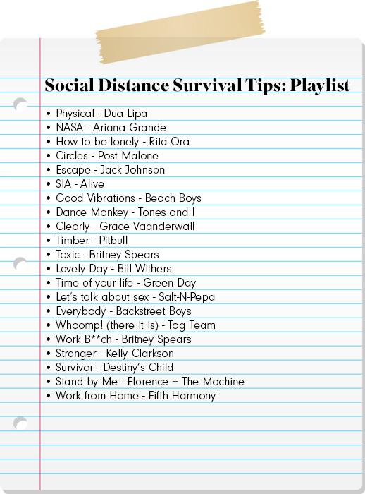Social Distance Survival Tips: Day 1