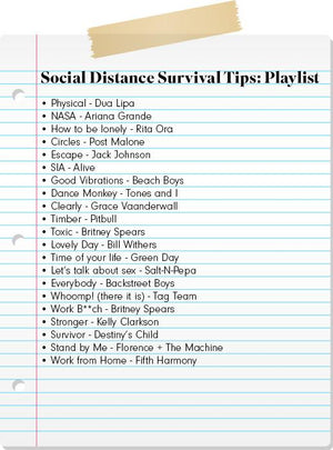 Social Distance Survival Tips: Day 1