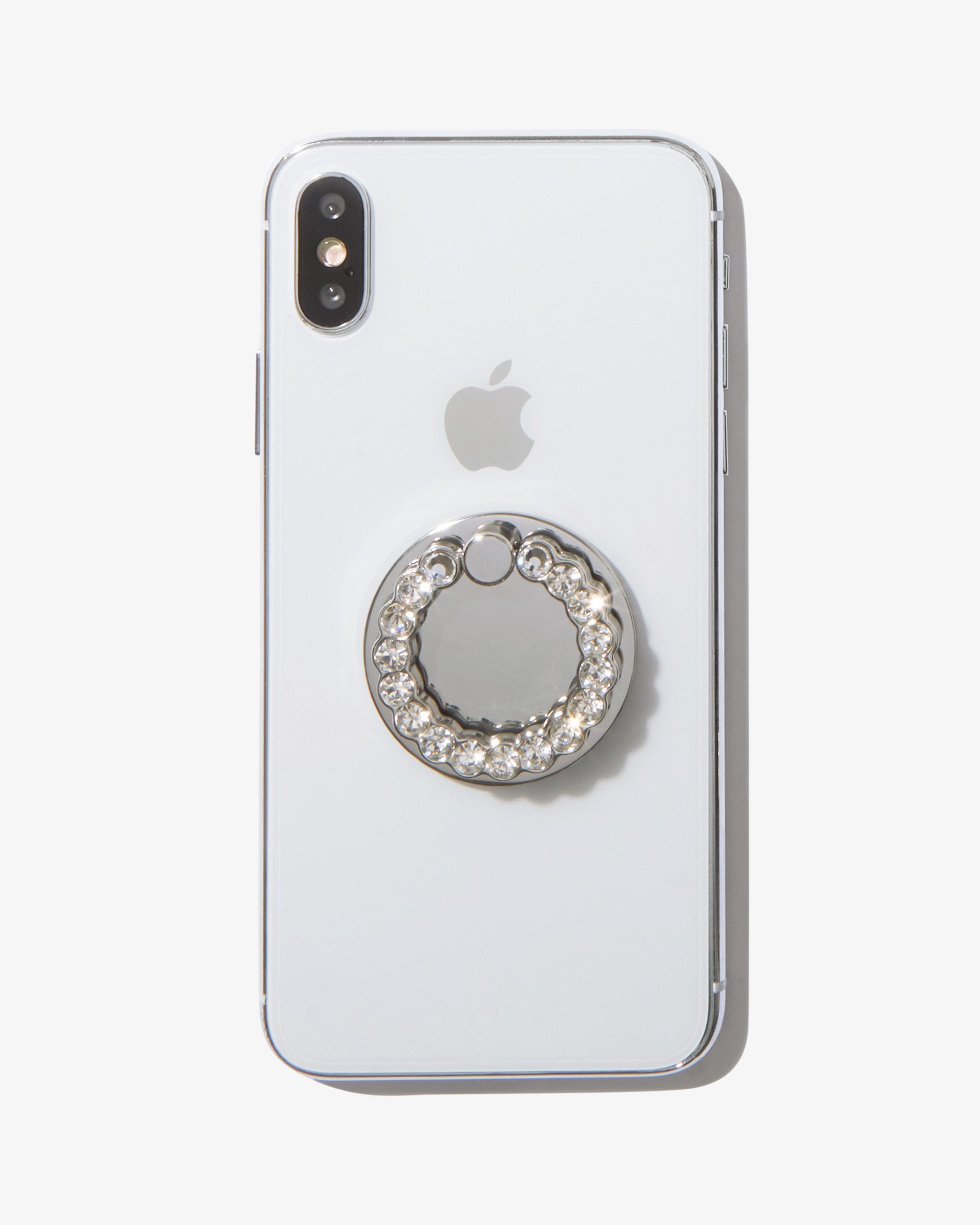 Embellished Rhinestone Ring, Silver Phone rings