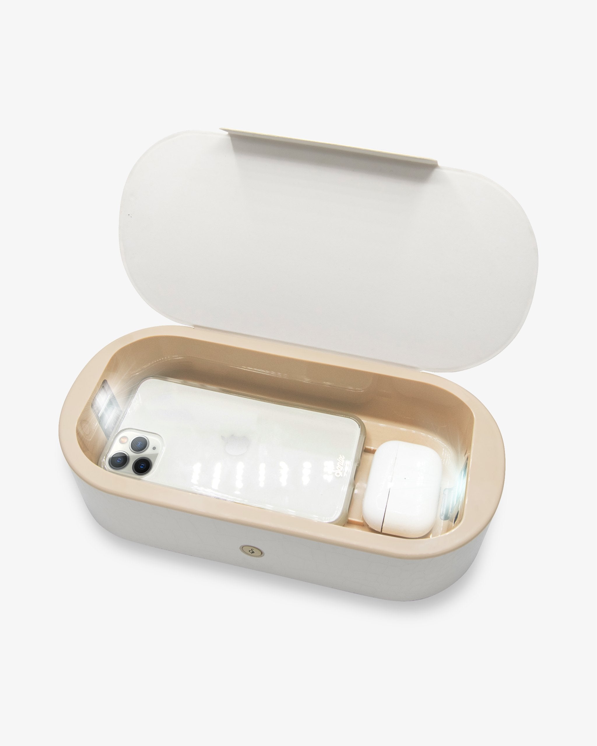 Beyond UV+O3 Sanitizing Box- White Croc Essentials